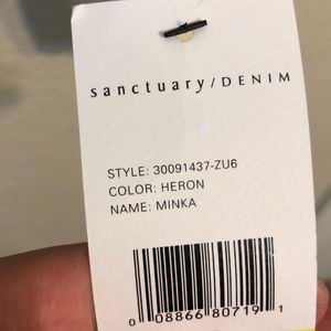 Sanctuary Minka Denim Sherpa Jacket 